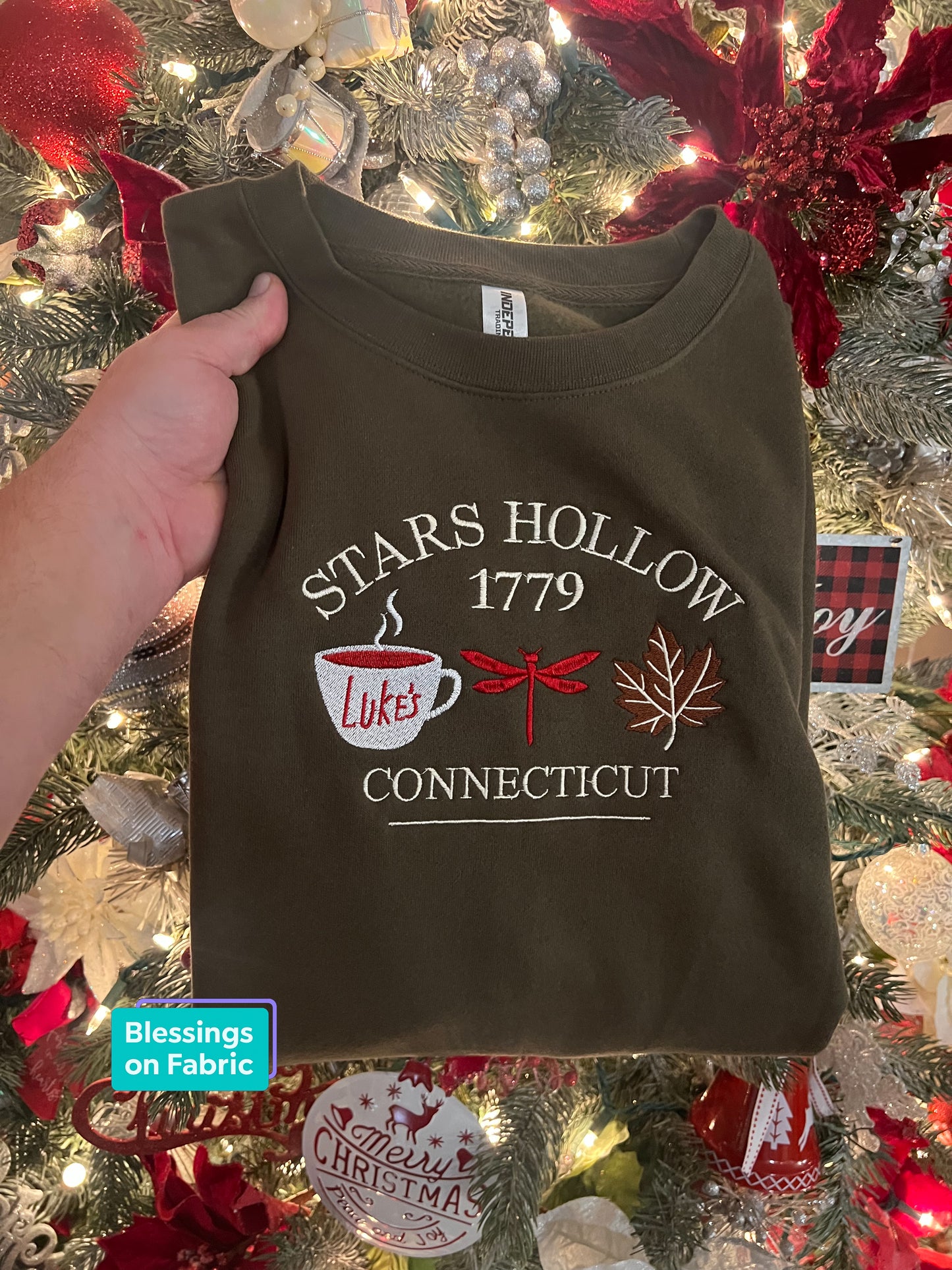 Gilmore Girls Stars Hollow Crewneck Sweater - Preorder