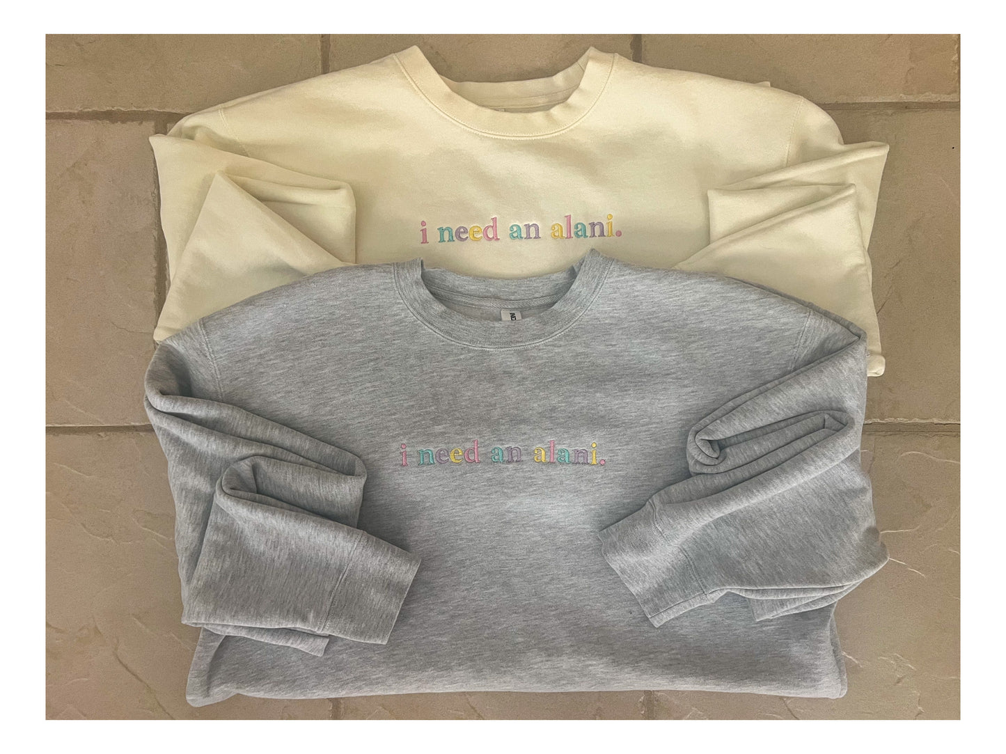 I need an Alani Crewneck Sweater